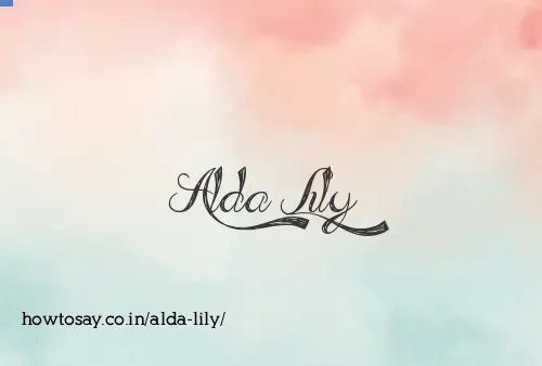 Alda Lily