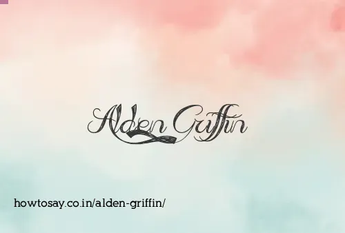 Alden Griffin