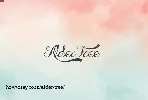 Alder Tree