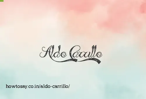 Aldo Carrillo