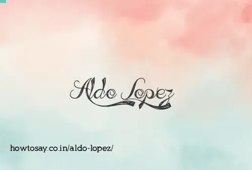 Aldo Lopez