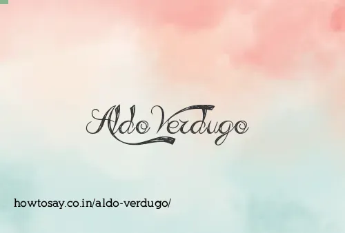 Aldo Verdugo