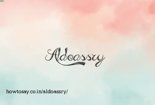Aldoassry