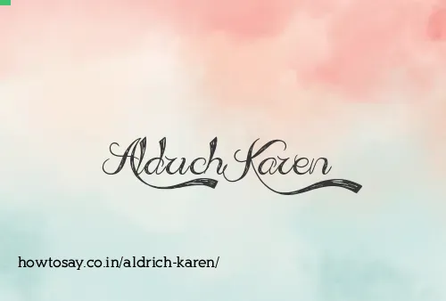 Aldrich Karen