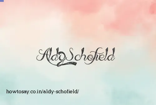 Aldy Schofield