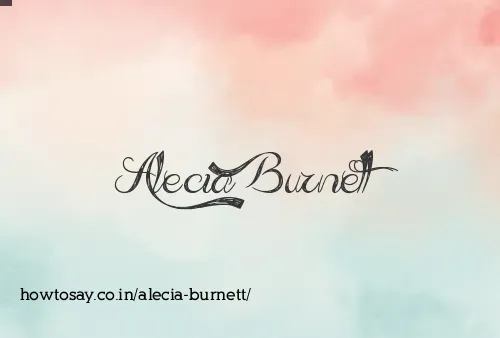 Alecia Burnett