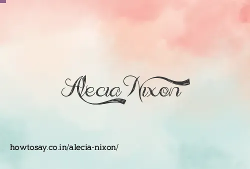 Alecia Nixon