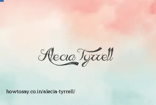 Alecia Tyrrell