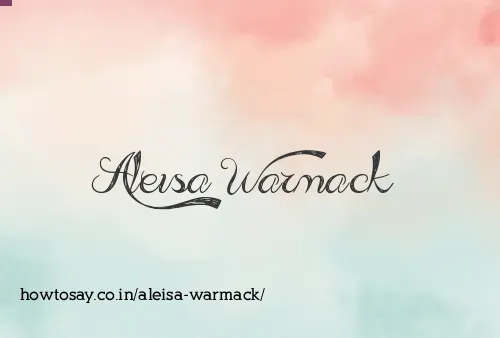 Aleisa Warmack