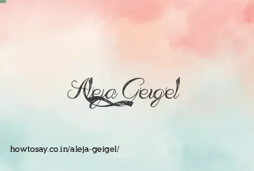 Aleja Geigel