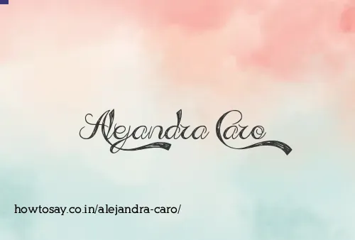 Alejandra Caro