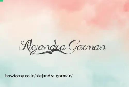 Alejandra Garman