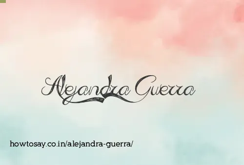 Alejandra Guerra