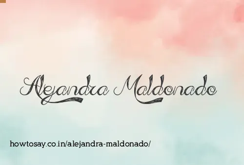 Alejandra Maldonado