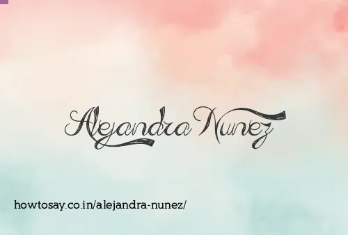 Alejandra Nunez