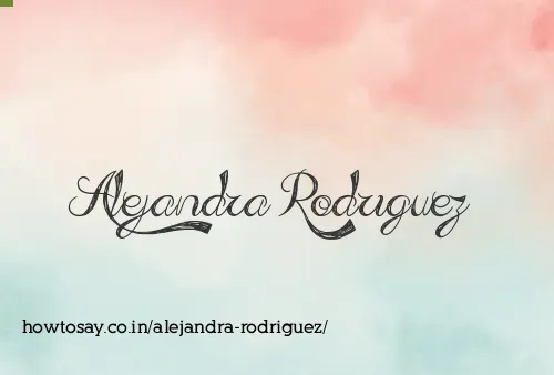 Alejandra Rodriguez