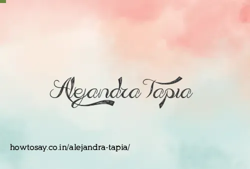Alejandra Tapia
