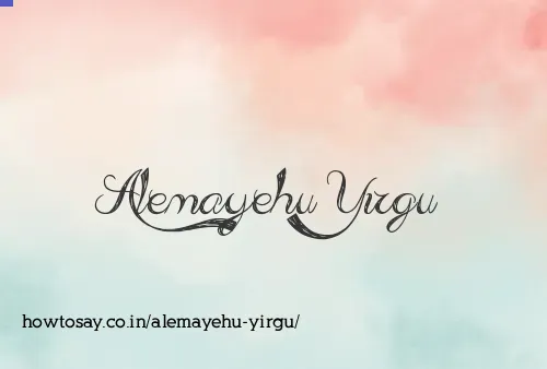 Alemayehu Yirgu
