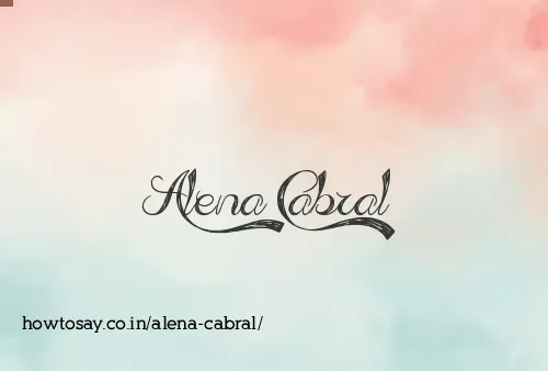 Alena Cabral