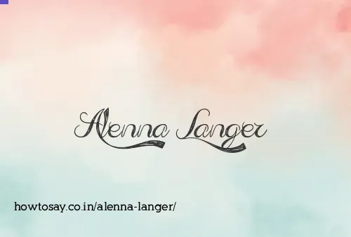 Alenna Langer