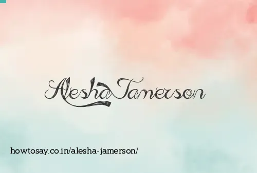 Alesha Jamerson