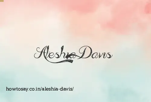 Aleshia Davis