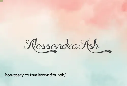 Alessandra Ash