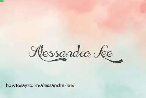 Alessandra Lee