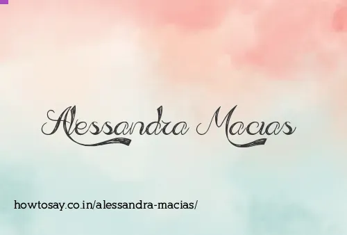 Alessandra Macias