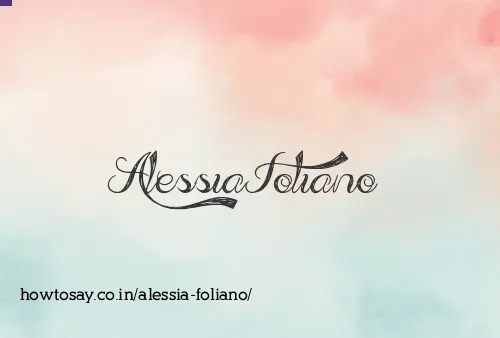 Alessia Foliano