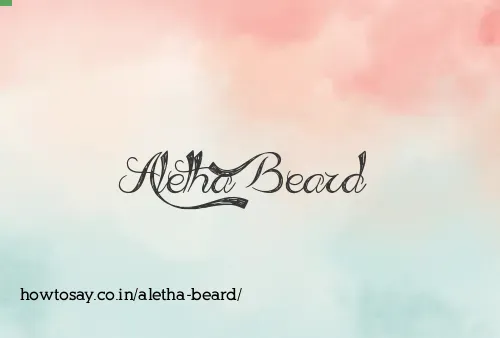 Aletha Beard