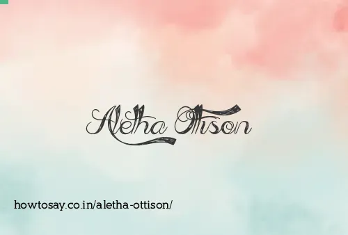 Aletha Ottison