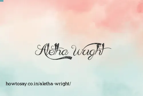 Aletha Wright