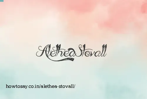 Alethea Stovall