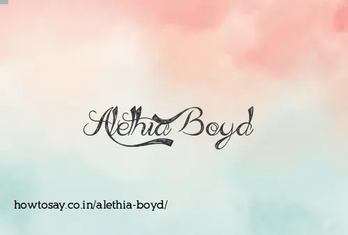 Alethia Boyd