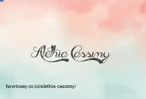 Alethia Cassimy