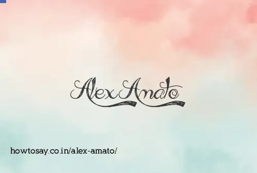 Alex Amato