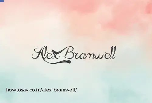 Alex Bramwell