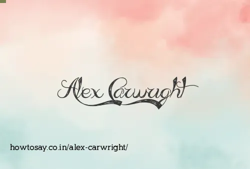 Alex Carwright