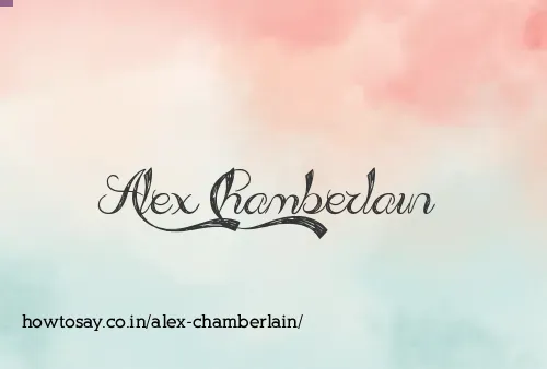 Alex Chamberlain