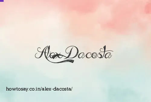 Alex Dacosta