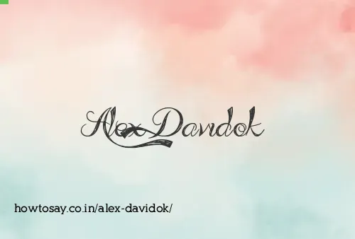Alex Davidok