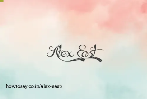 Alex East