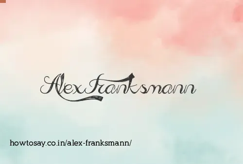 Alex Franksmann