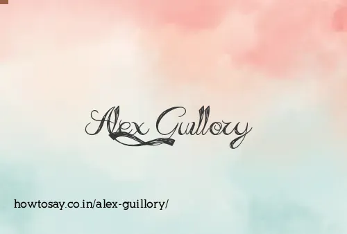 Alex Guillory
