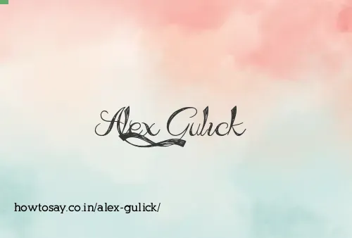 Alex Gulick