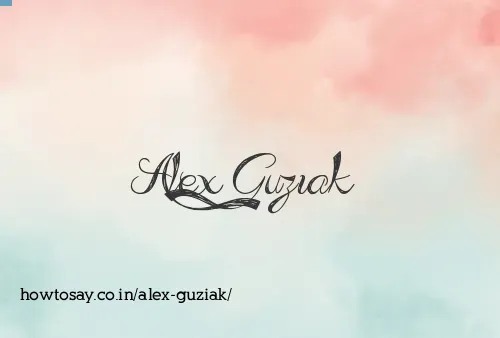 Alex Guziak