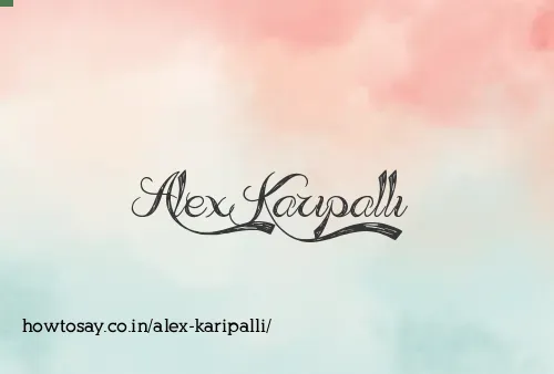 Alex Karipalli
