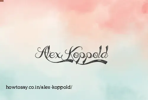 Alex Koppold