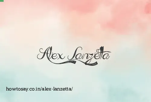 Alex Lanzetta